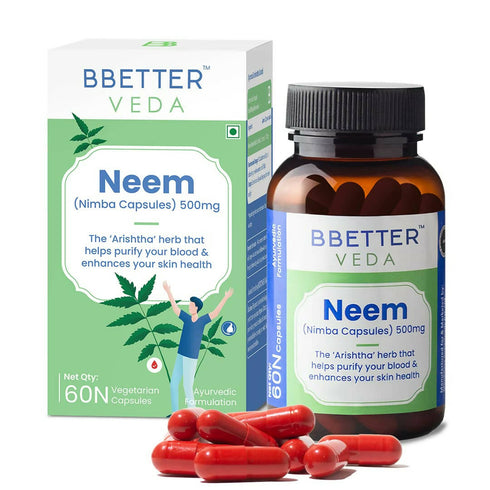 BBetter Veda Neem Nimba Capsules